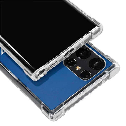 NBA New York Knicks Distressed Galaxy S24 Ultra Clear Case